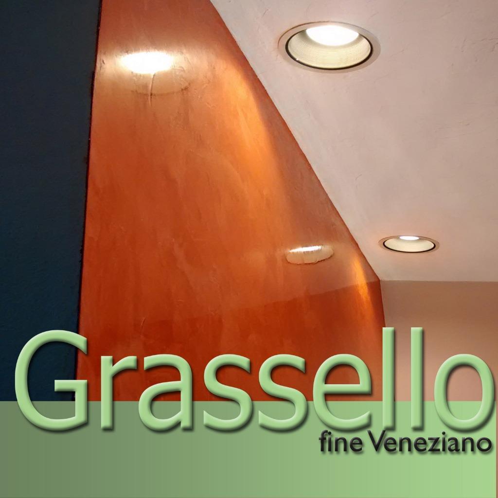 Grassello - by FirmoLux Real Venetian Plaster from Italy (gray colors)
