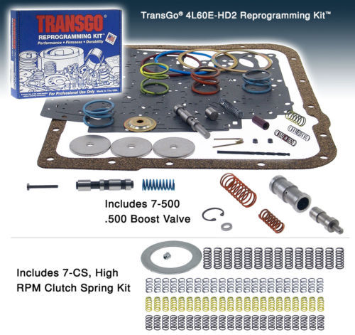 TransGo Shift Kit GM 4L60E Includes .500" Boost Valve (4L60E-HD2)*