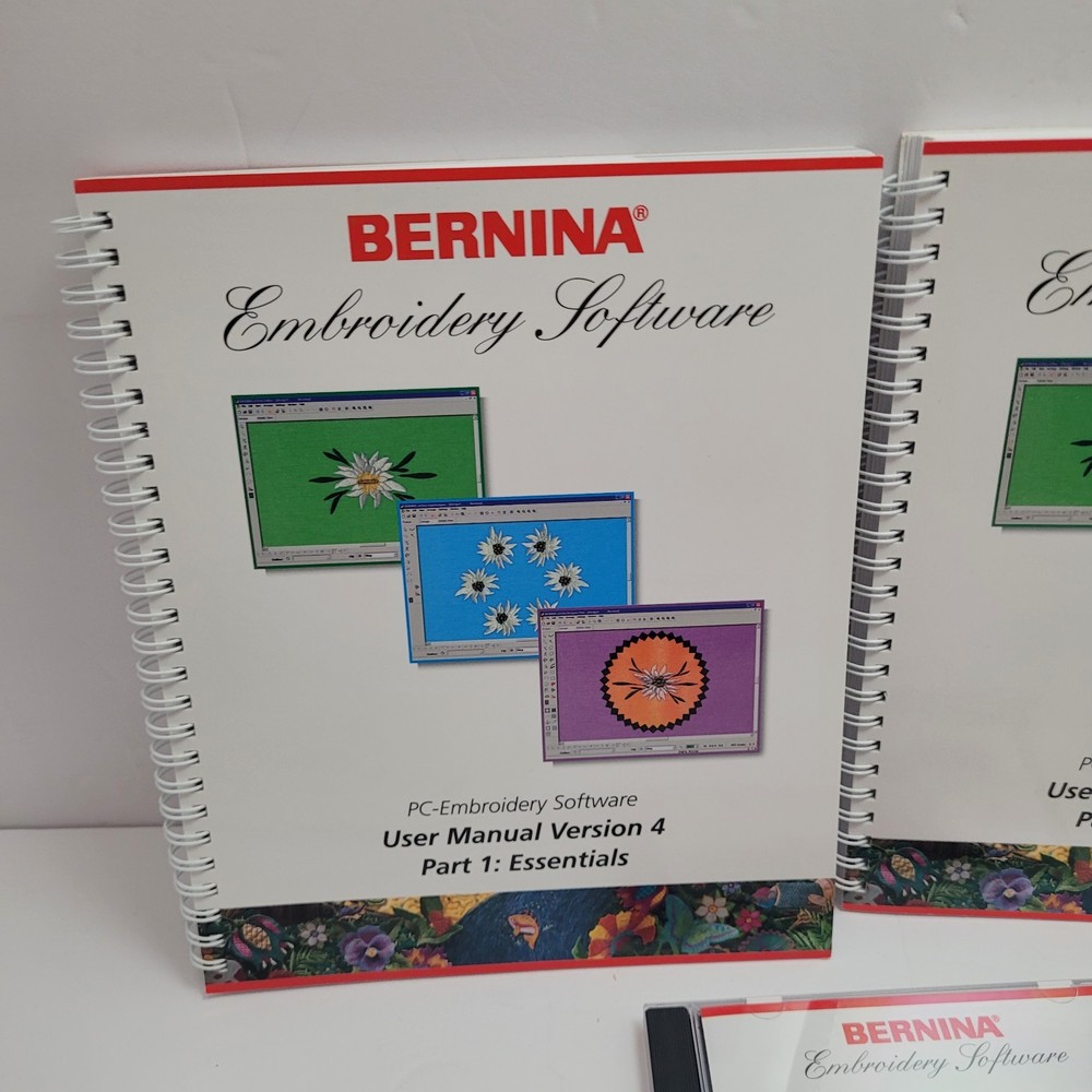 Bernina Embroidery Software CD And Manuals Version 4