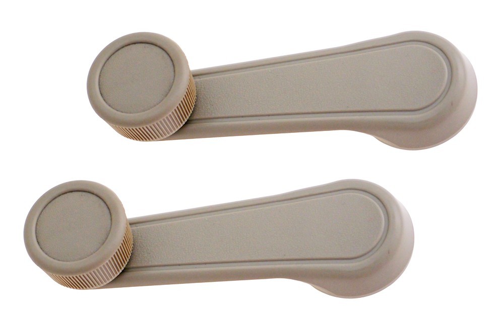 NEW Beige Manual Window Crank Handle PAIR / Fits Listed Toyota Models (A)
