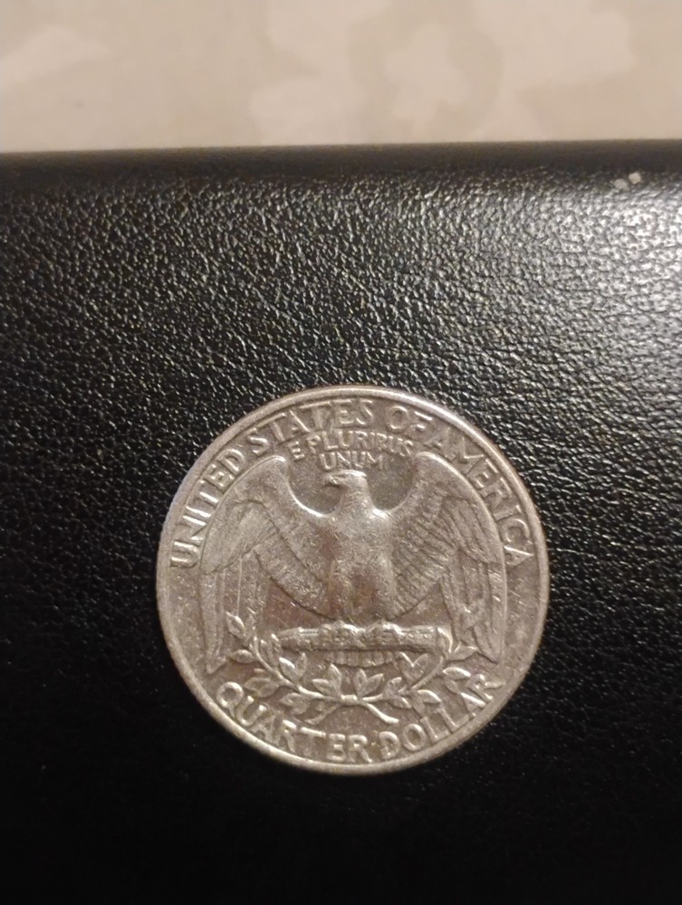 1981 Tiny & Filled Mint Mark P Washington Quarter