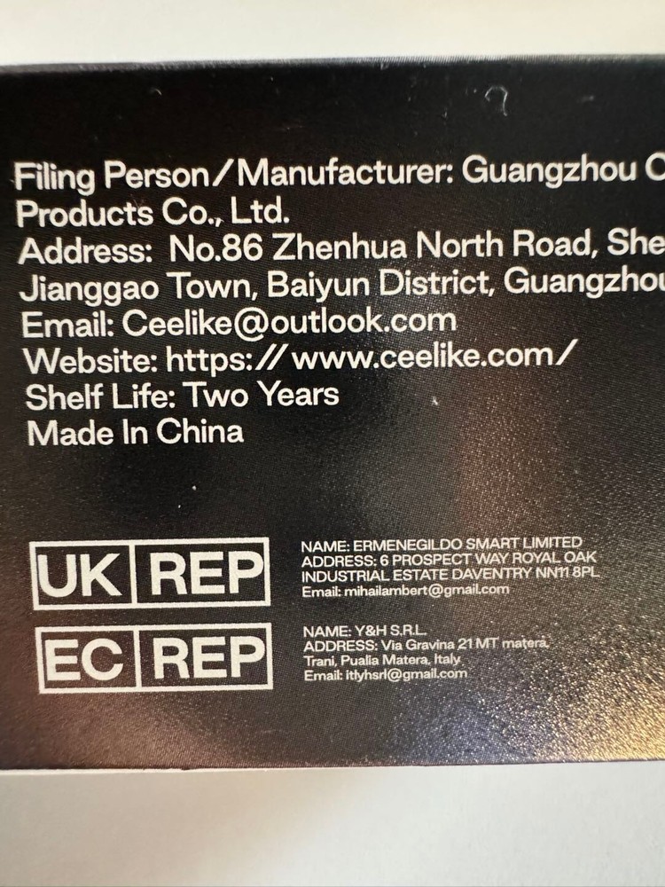 CEELIKE 7.5% Nano Hydroxyapatite Toothpaste - 2 x 4.23 oz