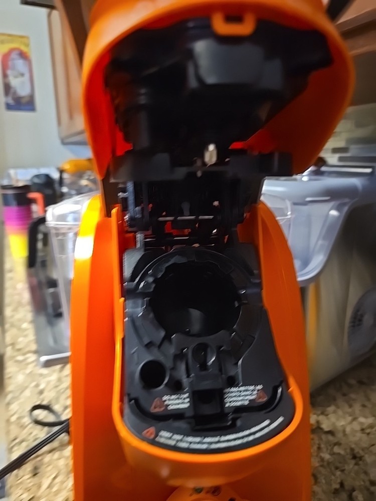 Orange KEURIG Coffee Maker With Carafe