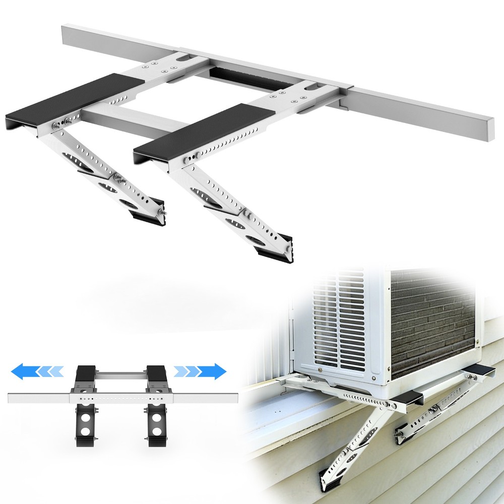 Window AC Bracket, Window Air Conditioner Support Brackets Max 220 Lbs Capacity
