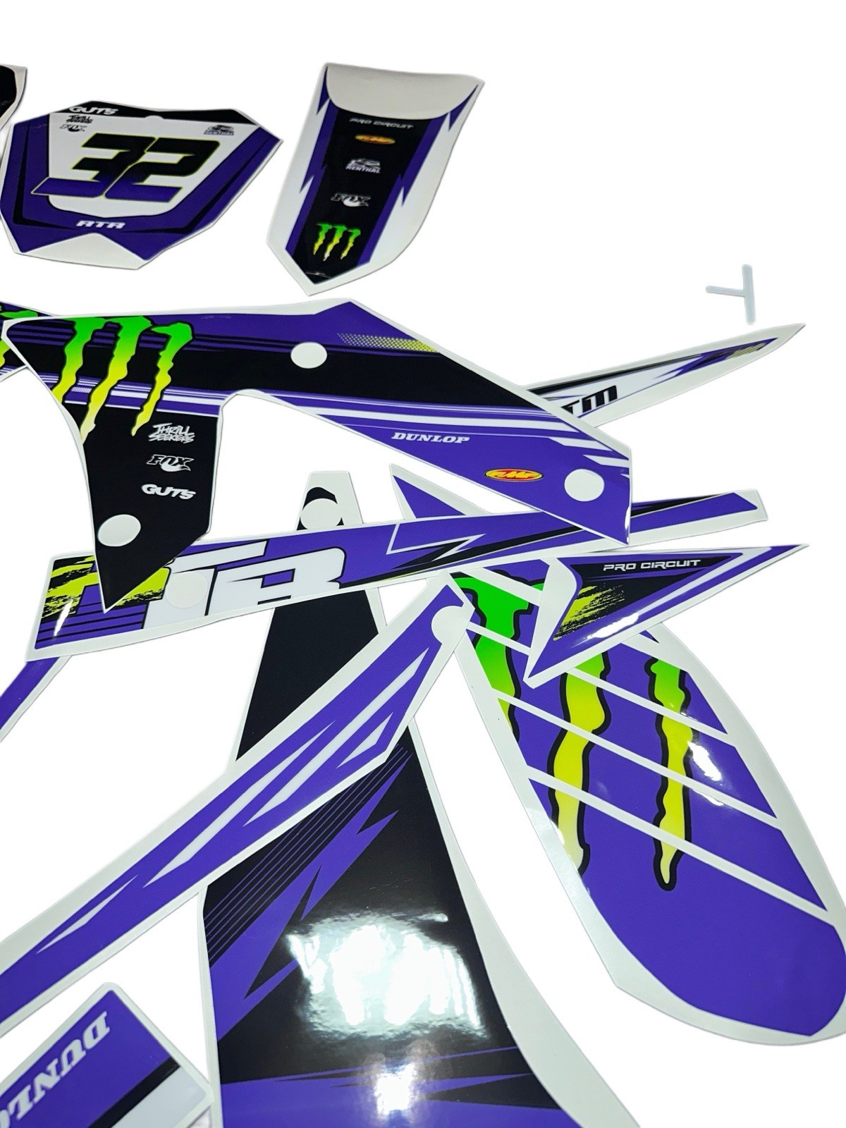 ETM RTR graphics kit decals THICK AND HIGH GLOSS .....