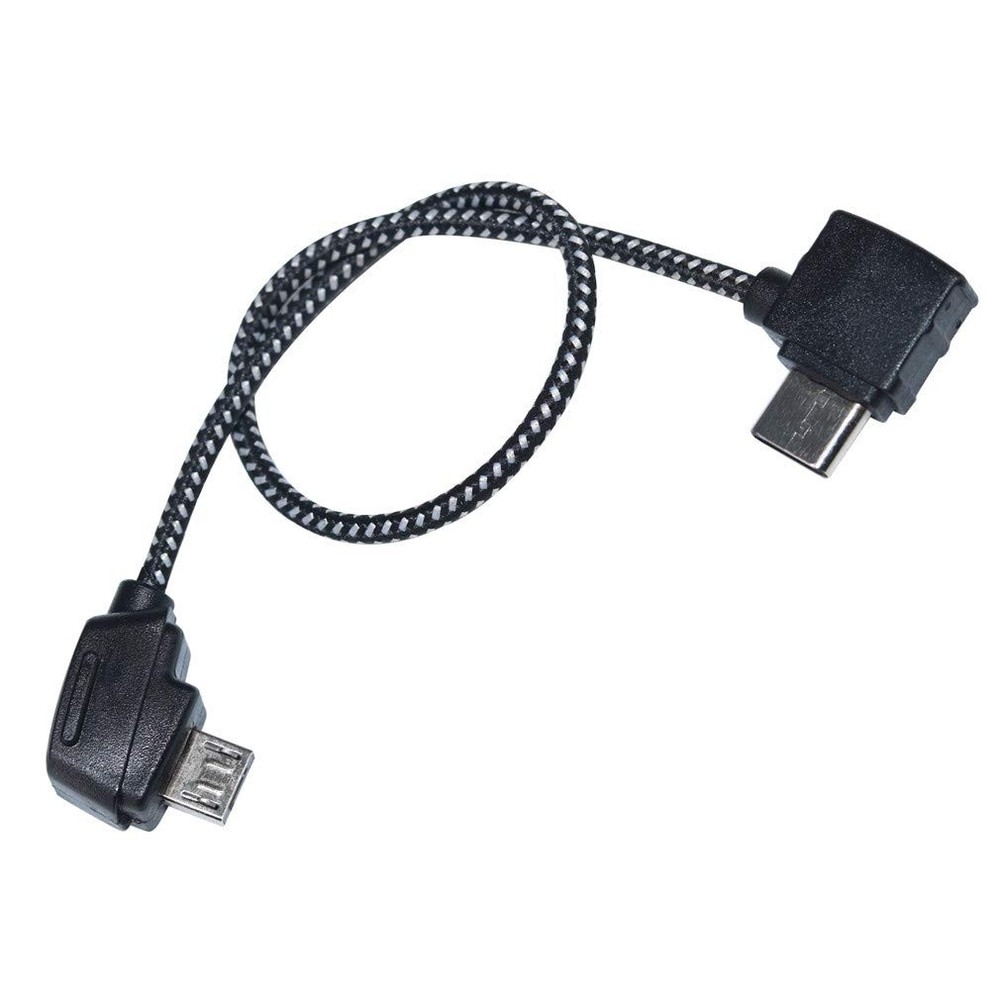 Hanatora Micro-AB to USB C 8.14 Inch Remote Controller Cable 8.14inch, Black