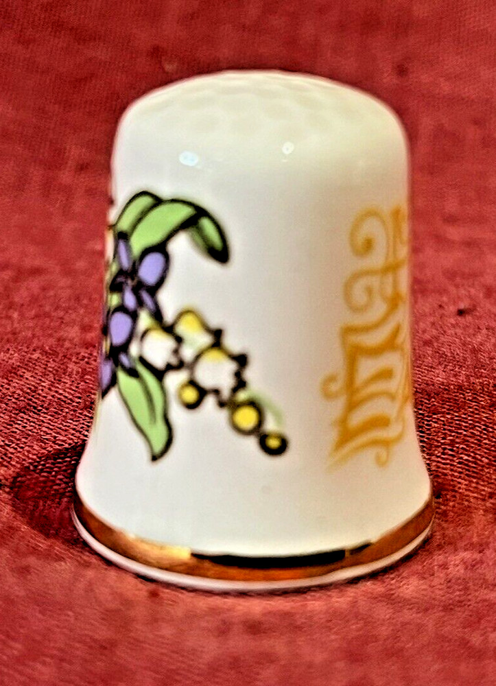 VINTAGE MASONS IRONSTONE EASTER 1981 THIMBLE EXCELLENT BOXED