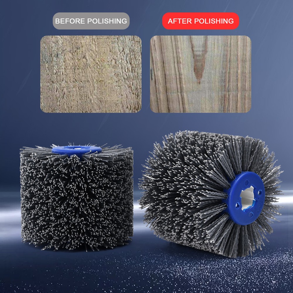 Wire Drawing Brush Wheel Polishing Grinding Burnishing Abrasive Buffer Tool