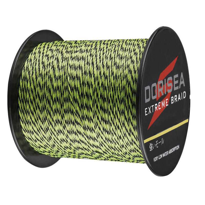 Dorisea 100M-2000M Spotted Extreme PE Dyneema Braided Fishing Line 10LB-300LB US