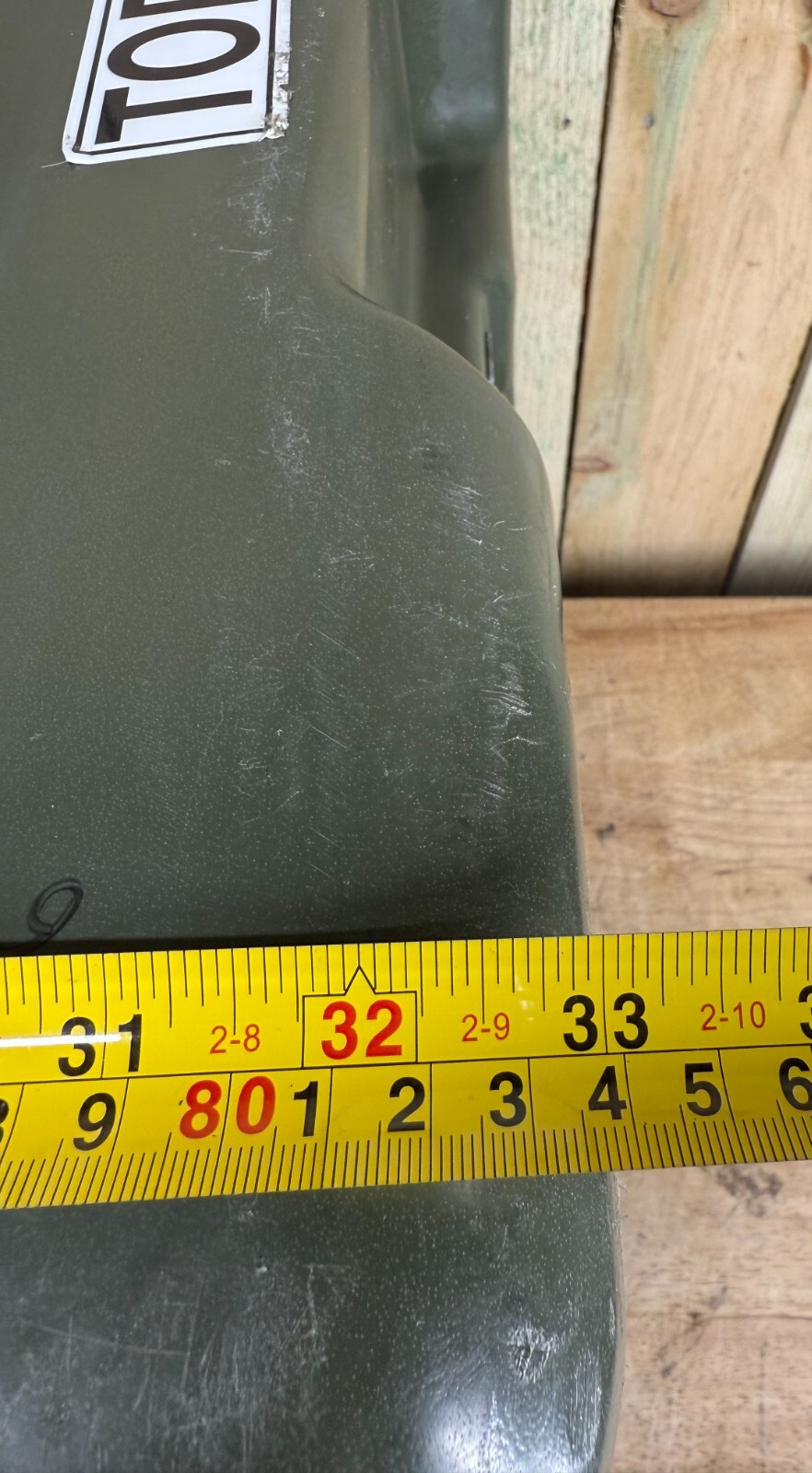 Pelican Hardigg Case 33x21x21.5" Green Waterproof Storage Footlocker