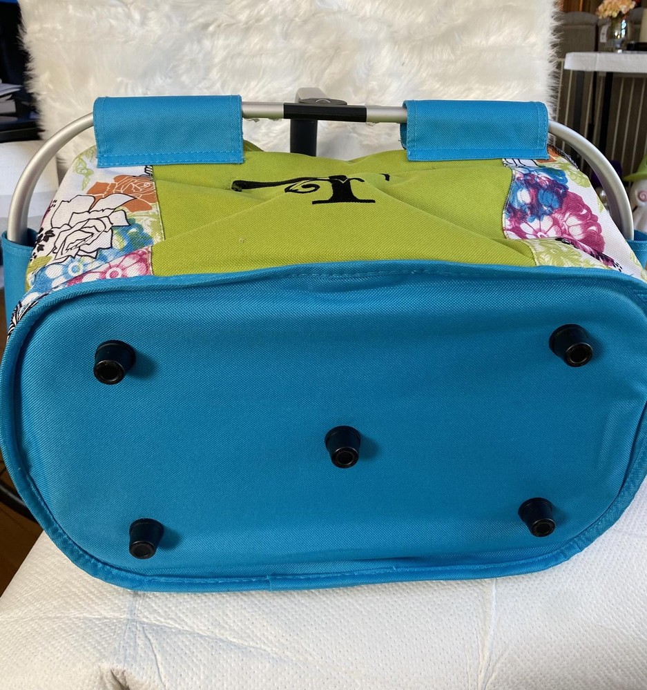 Craft Tote Bag with Metal Frame and Handle