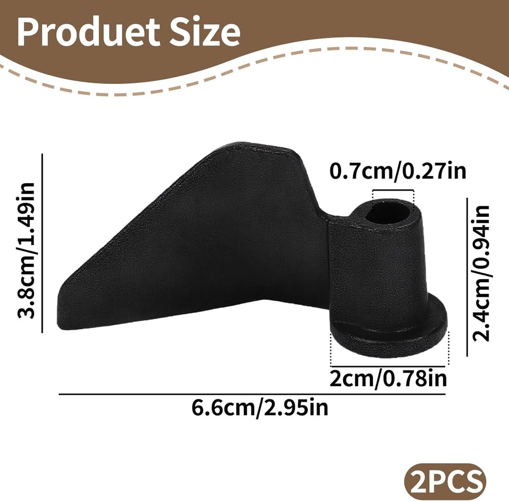 Bread Maker Kneading Paddle 2-Pack CBK-110KP Replacement for Cuisinart Machine