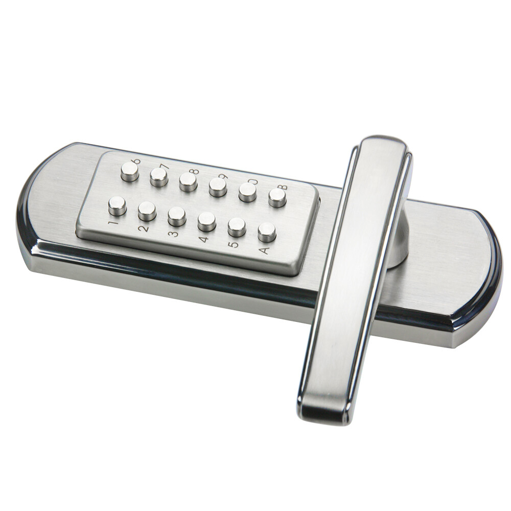 Door Lock Keyless Digital Code Keypad Mechanical Entry All-Weather Not Deadbolt