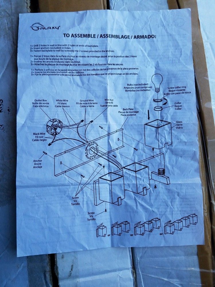 GALAXY 4 LIGHT 6.25 IN POLISH CHROME