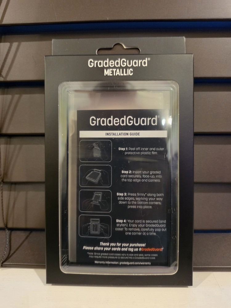 GradedGuard PSA Graded Card Case Guard Protector OBSIDIAN Limited Edition