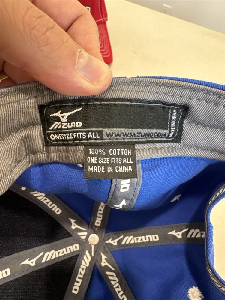 3 Assorted Mizuno Golf Hats