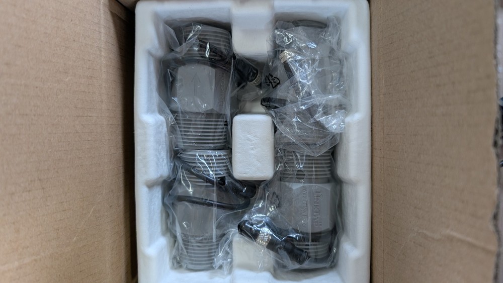 LinkTap One-Inch Flow Meter & Connection Cable 4-Zone Wireless Valve Controller