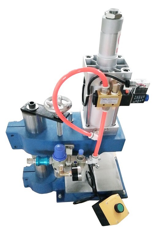 660Lb/300kg Pneumatic Punch Machine No Display Controller Adjustable Cylinder