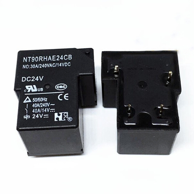 2PCS Forward NT90RHAE24CB 24VDC 30A 4Pins Power Relay
