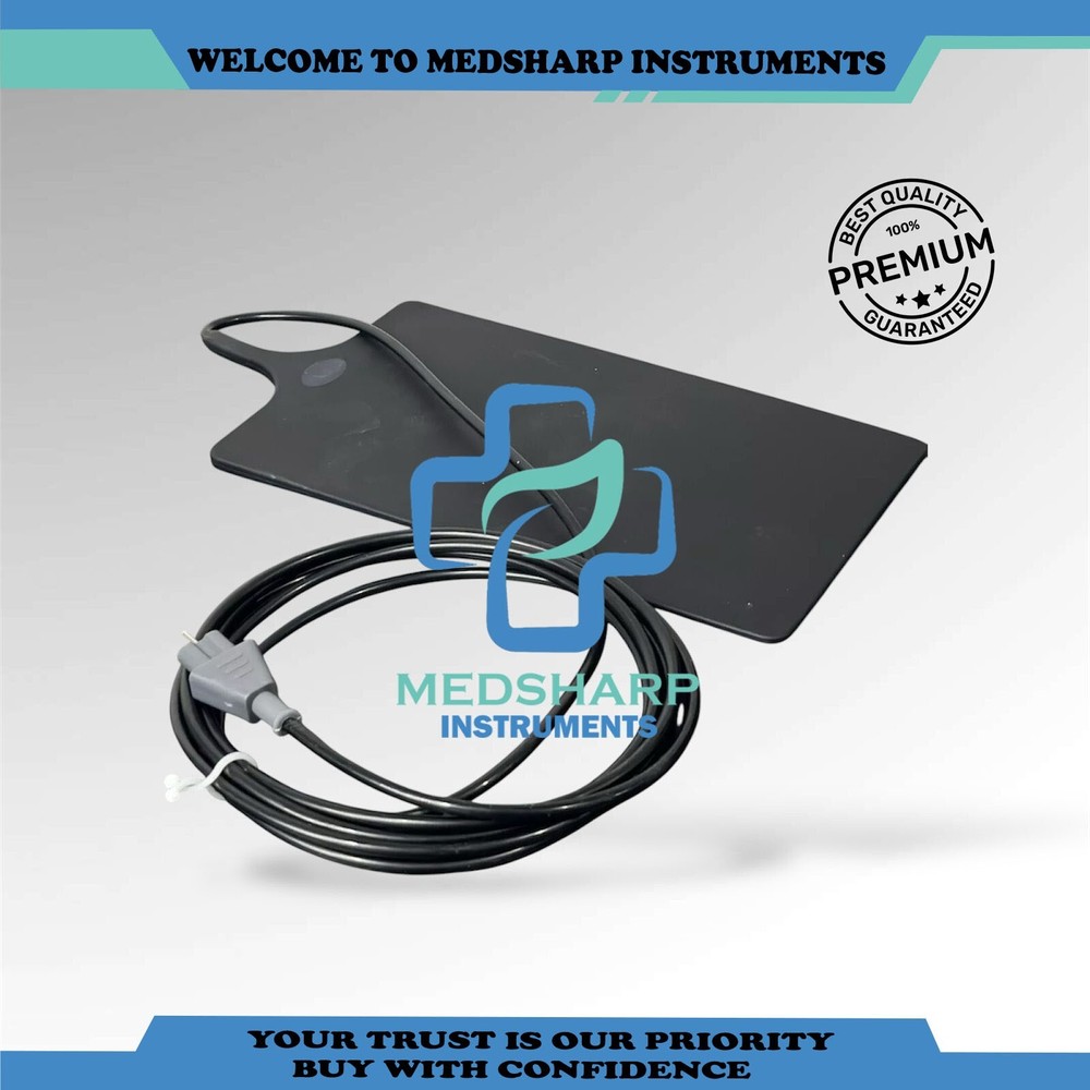 ESU Electrosurgical Compatible Reusable Silicone Negative Plate
