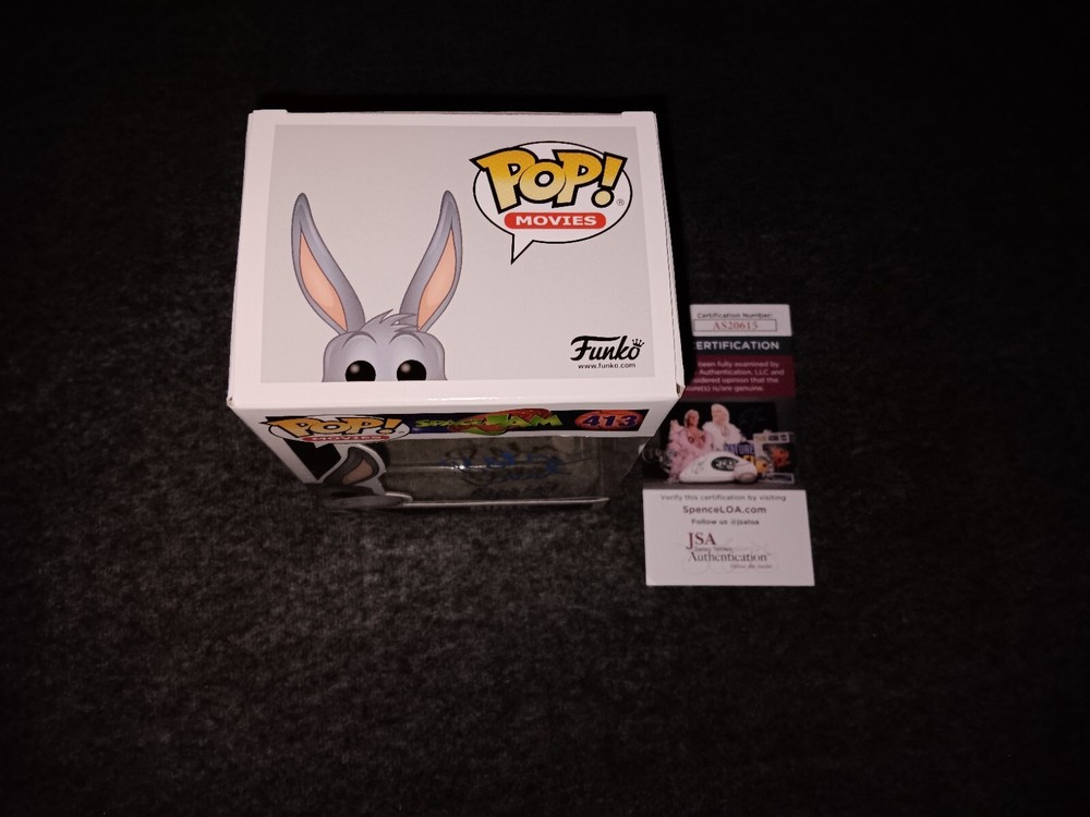 Billy West Signed Funko Jsa Bugs Bunny Space Jam