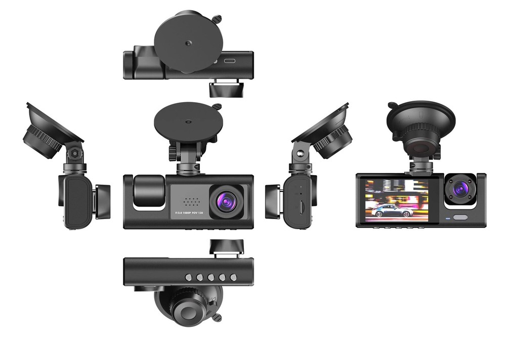 Dash camera front and rear Hd 1080 ,G Sensor ,motion Detection, Night Vision