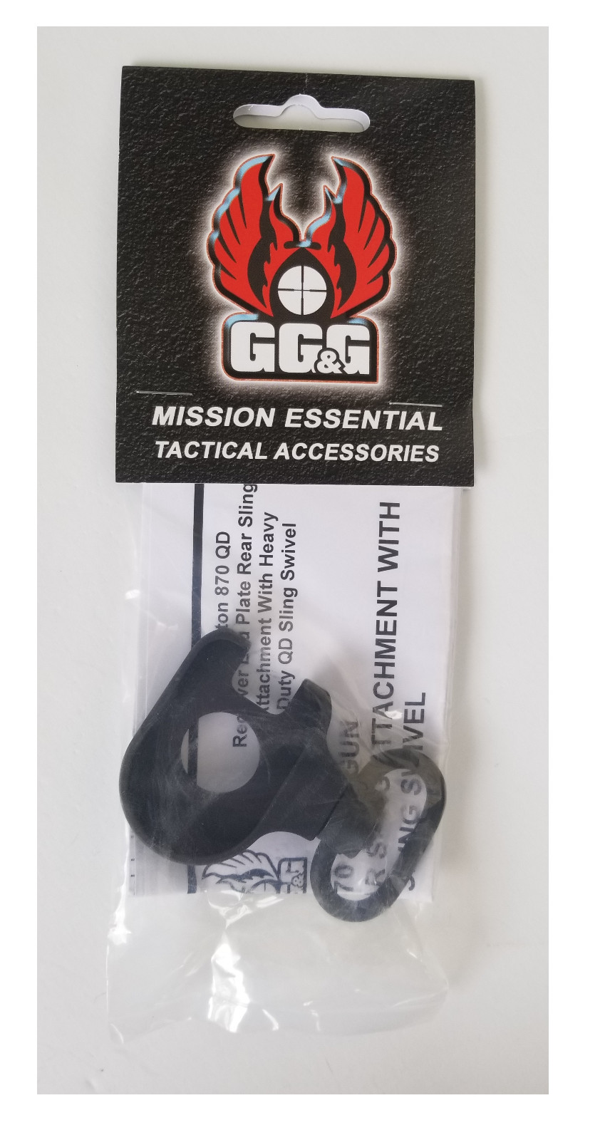 GG&G GGG-1399 Remington 870 Quick Detach Rear Sling Mount & HD QD Swivel - NEW