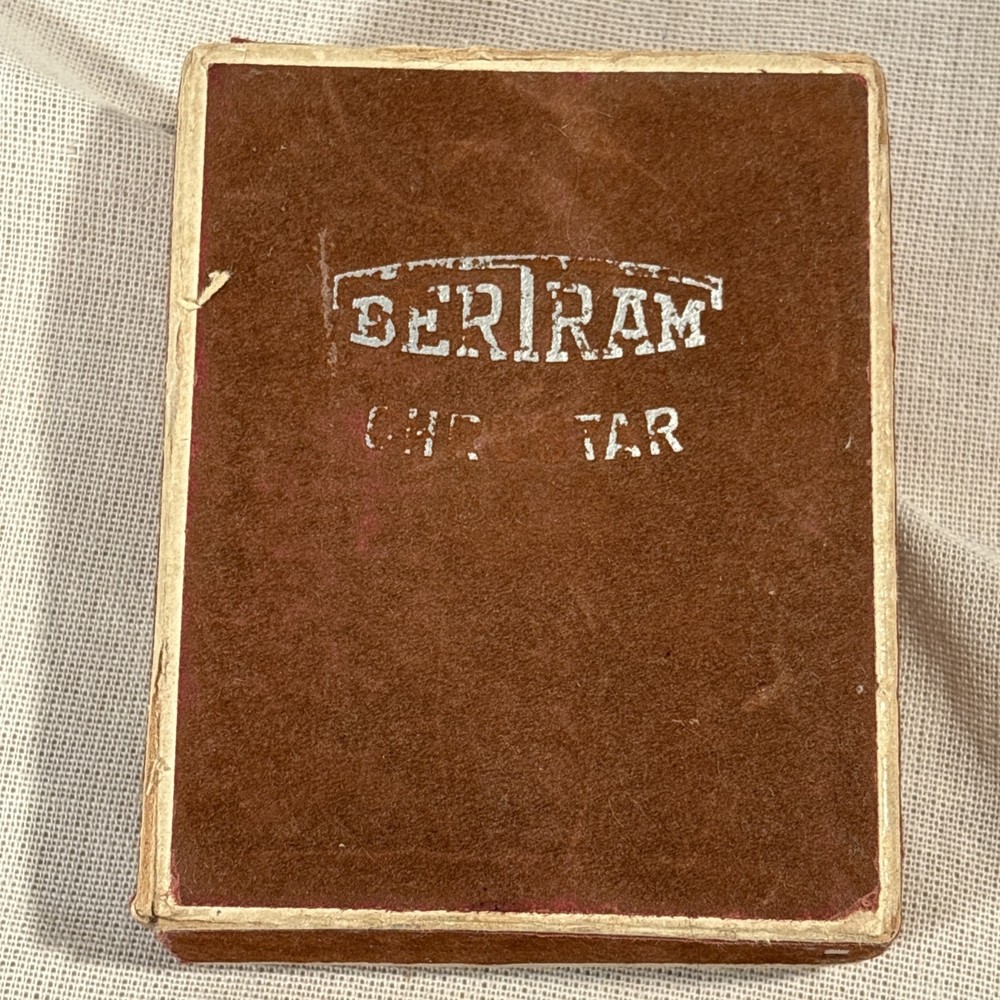 Vintage Bertram Chrostar Light Meter w/Box Instructions