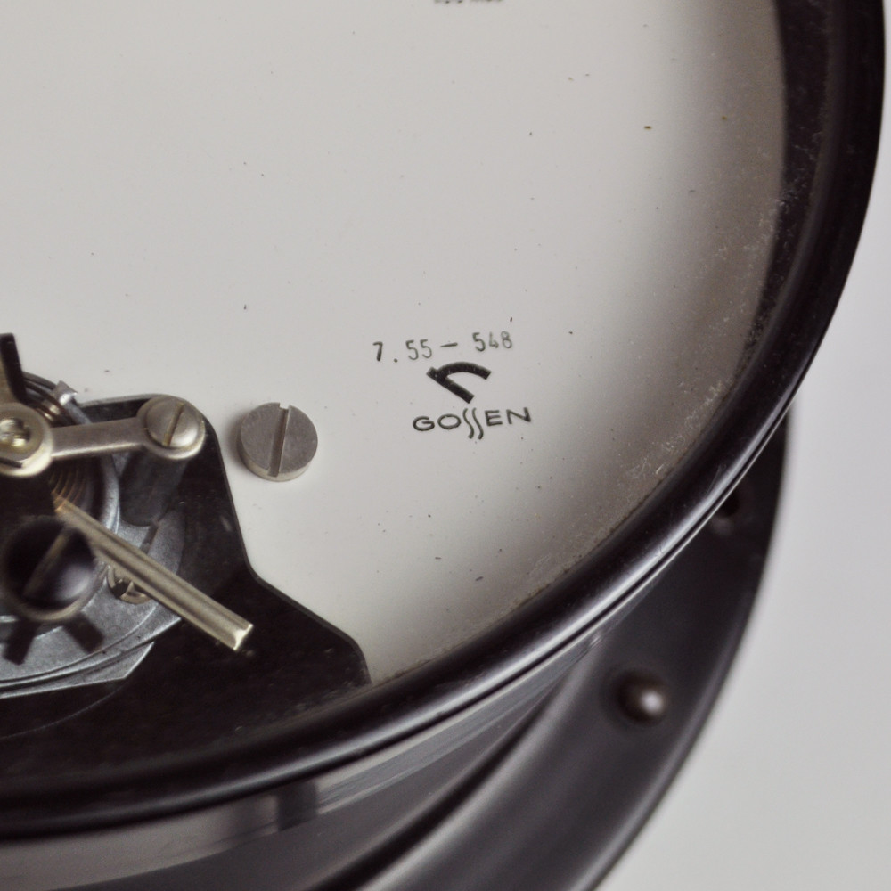 Gossen 7.55-548 Current Meter - Vintage - 100 mA - Round