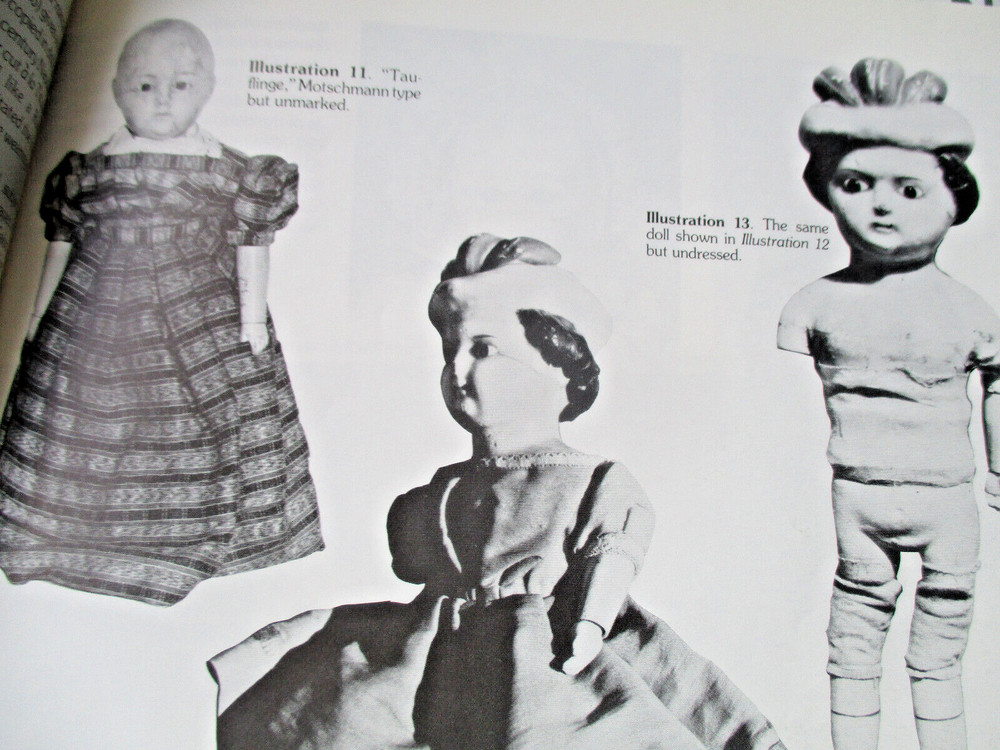 8p German Papier Mache Doll History Article / Hillier