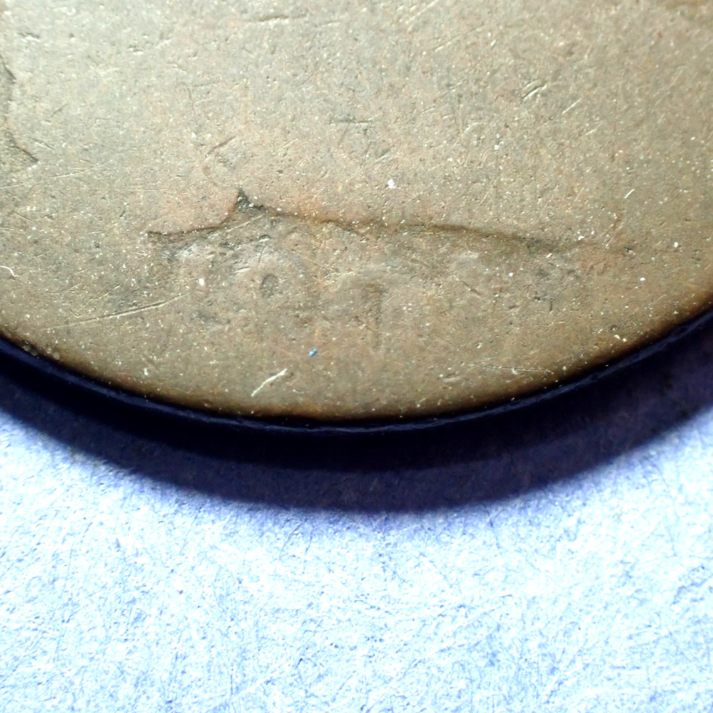 1801 Draped Bust Large Cent AG