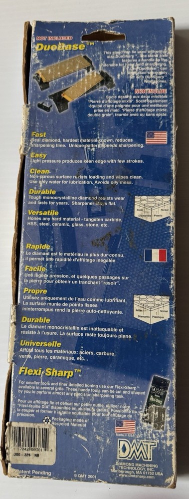 DMT Sharpener New Duo Sharp Bench Stone W250ECNB