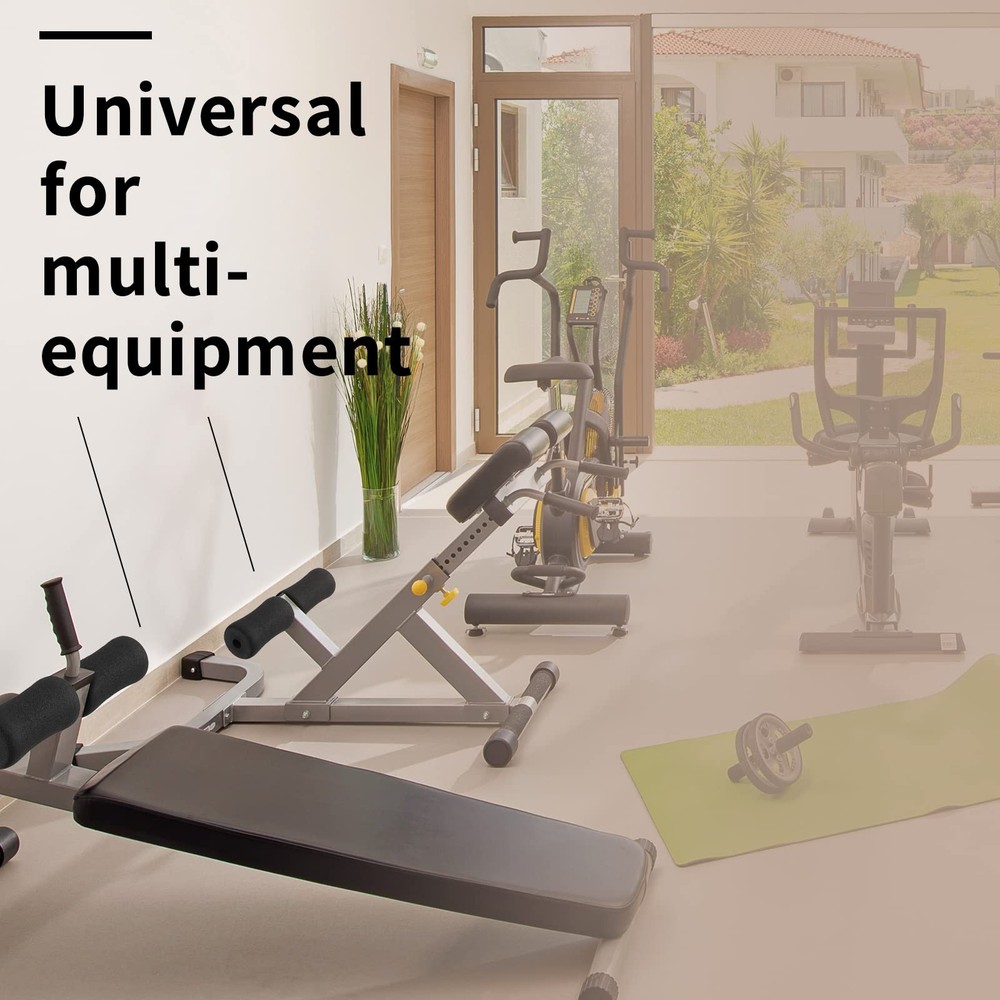 4pcs Foot Foam Pads Rollers Set Weight Bench Replacement Pads Inversion Table...