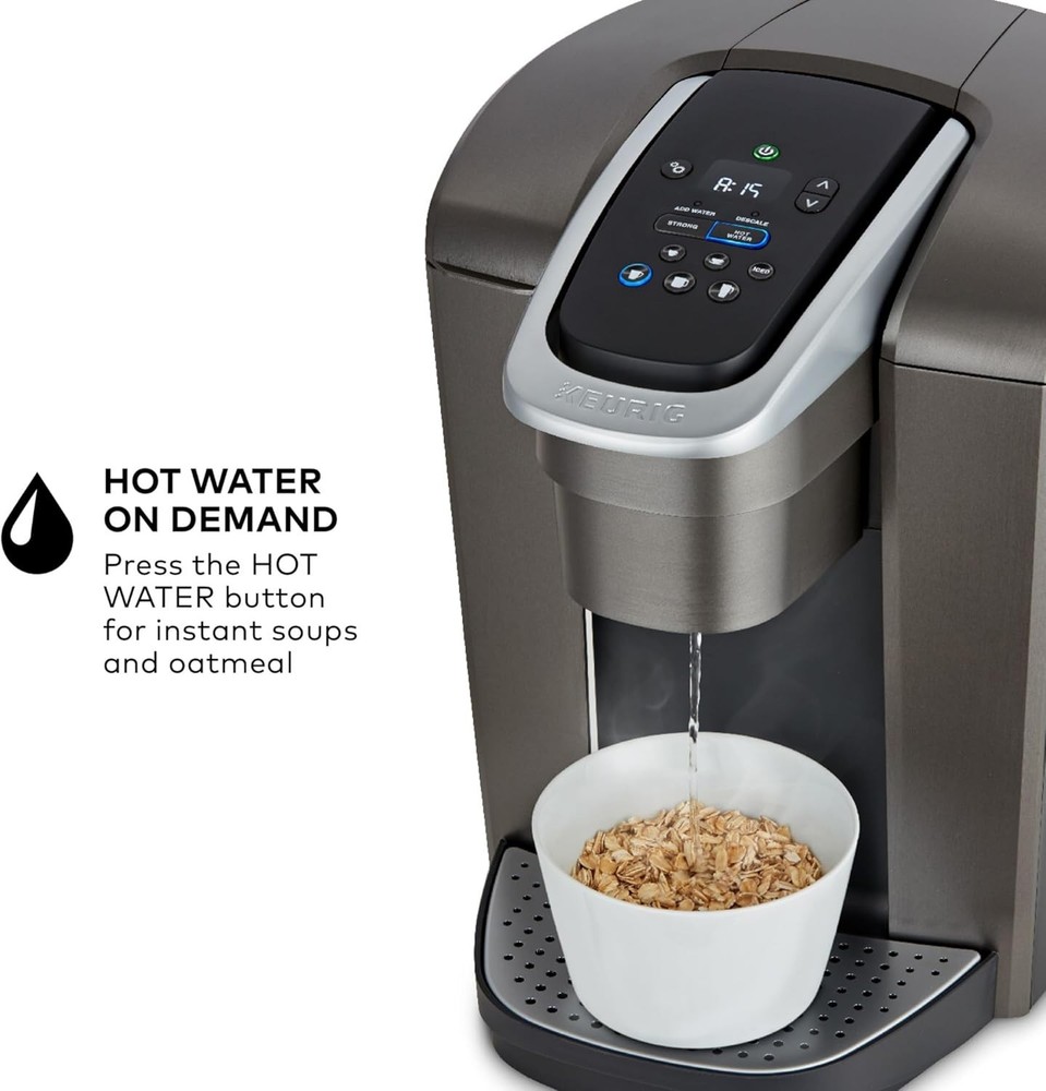 Versatile K-Elite Single Serve K-Cup Coffee Maker - Customizable Brew Experience