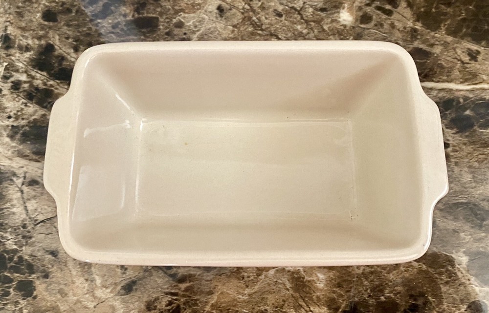 Polish Pottery Pine Tree Small Loaf Baker