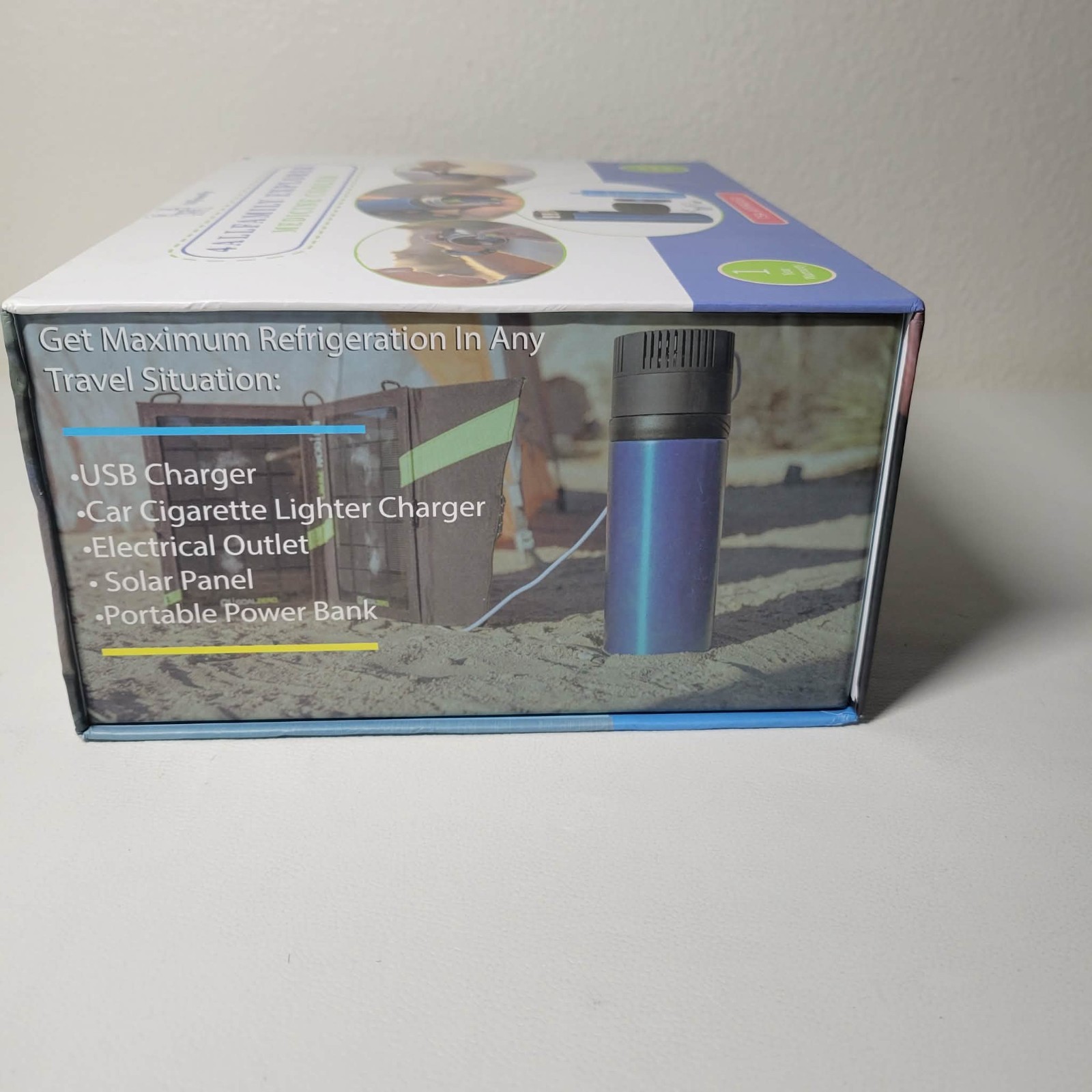 4ALLFAMILY EXPLORER 72 Hour 7 Pen Medical Insulin Cooler Travel Case USB Charger