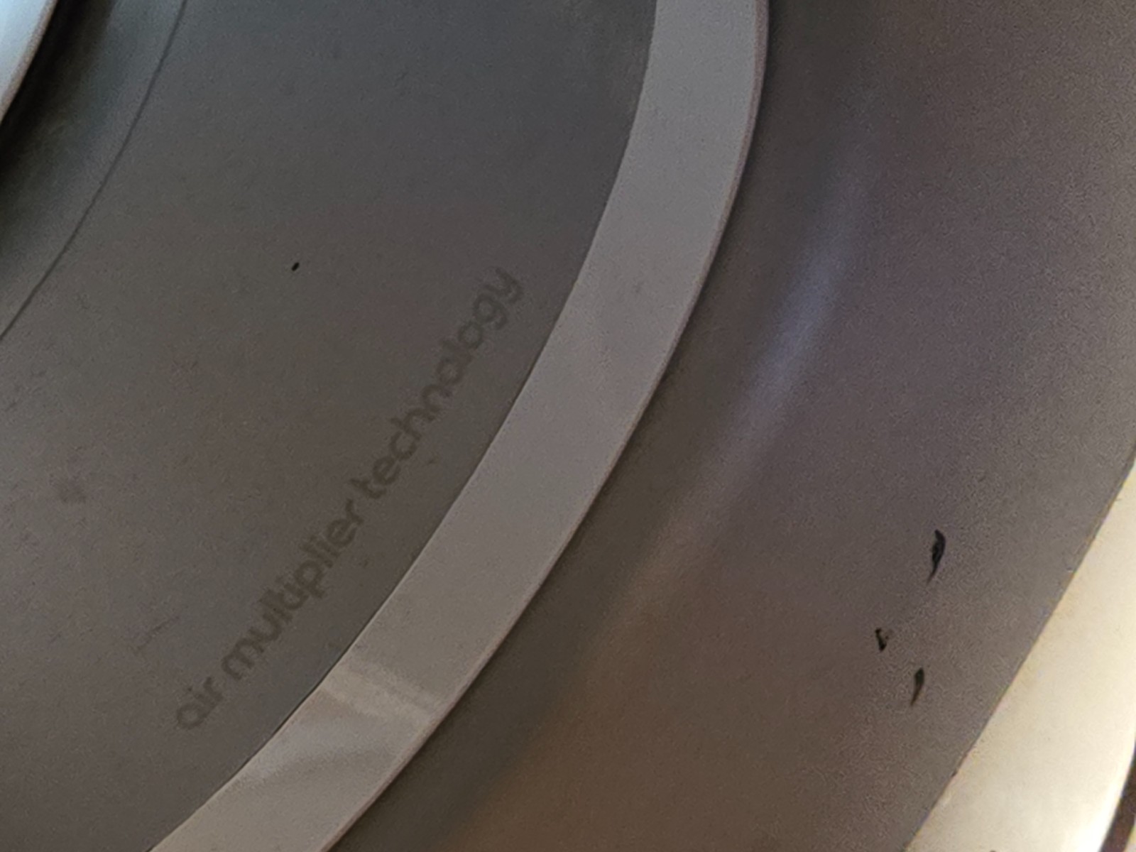 Dyson AM04 Hot + Cool Bladeless Heater Fan White/Silver-TESTED-NO REMOTE or BASE