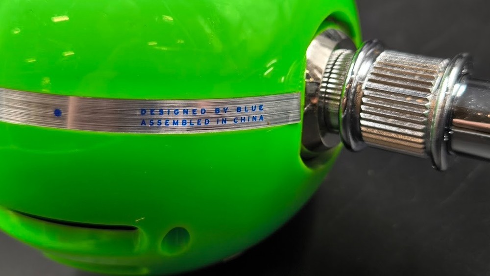 Blue Snowball USB Microphone Used Working Green