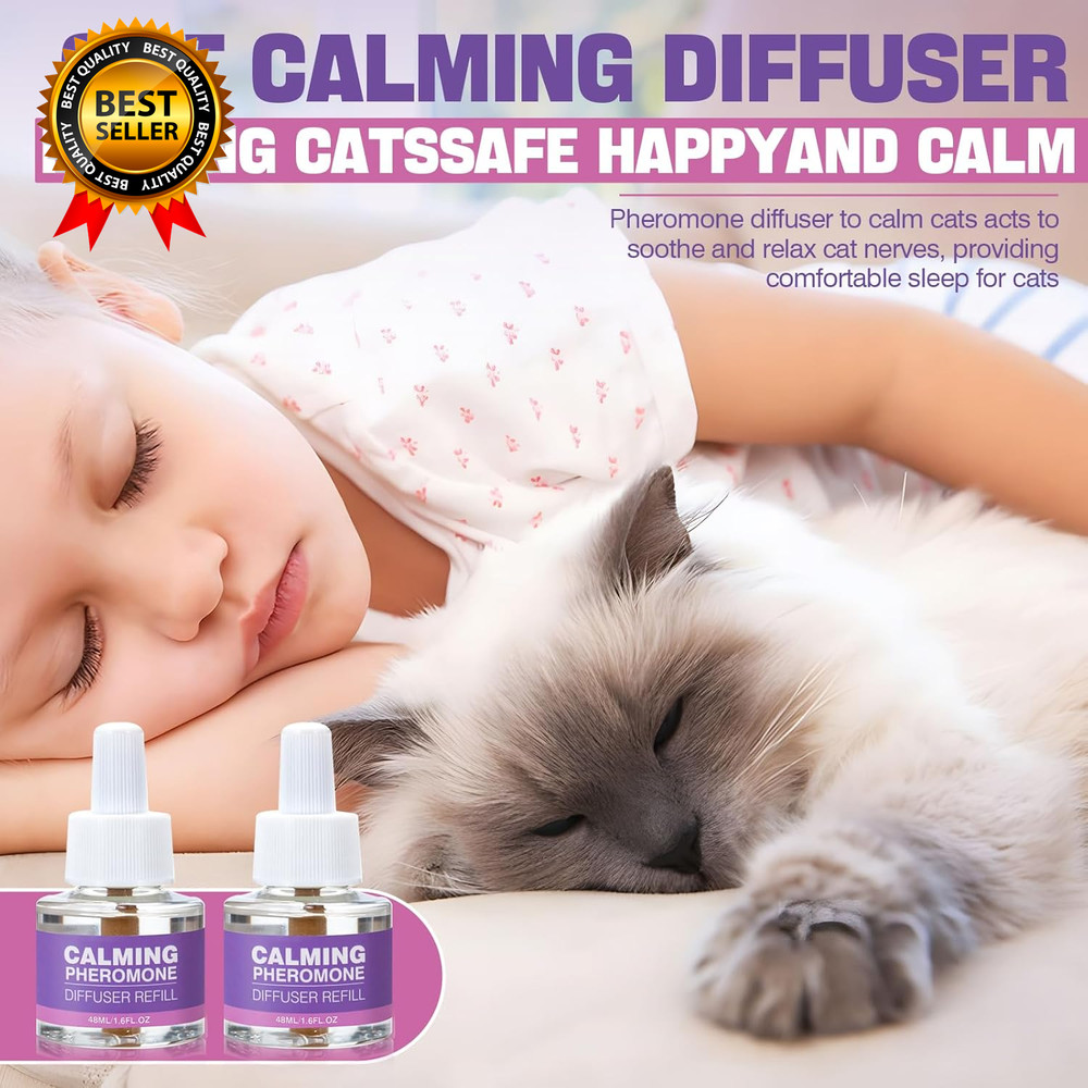 Cat Pheromones Calming Diffuser Refill 6 Pack Multicat Pheromone Diffusers