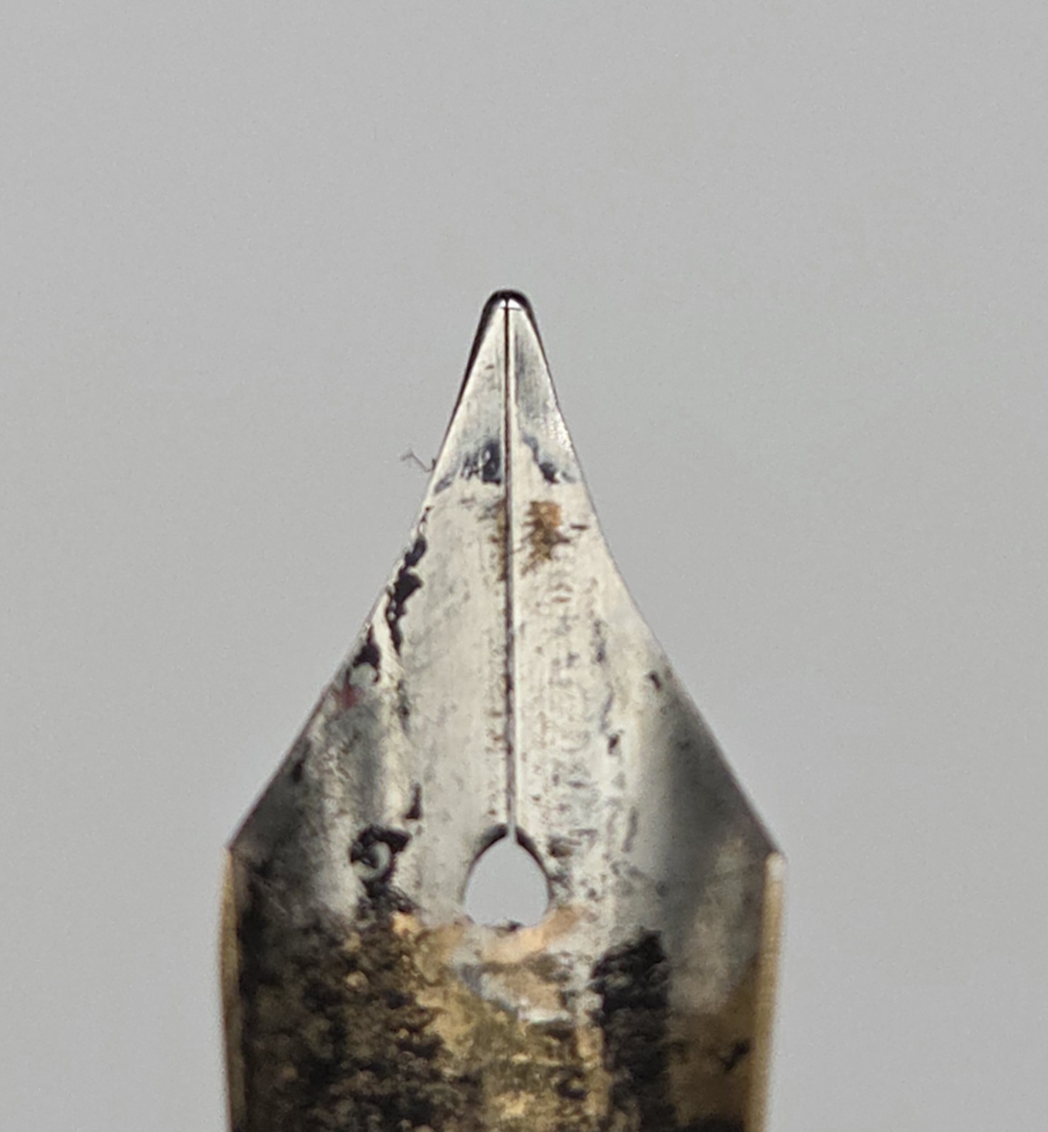 Vintage Replacement Sheaffer's 2 Tone 14k Gold #5 Feather Touch Fountain Pen Nib