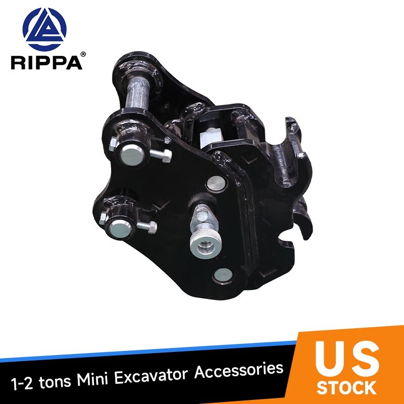 Rippa Mini Excavator Attachments Mechanical Quick Change Hitch Quick