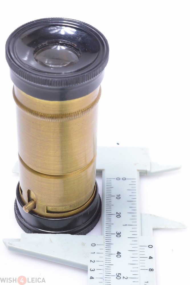 ✅ MICROSCOPE SMALL ANTIQUE BRASS & BAKELITE HAND, POCKET BOTANICAL MAGNIFIER