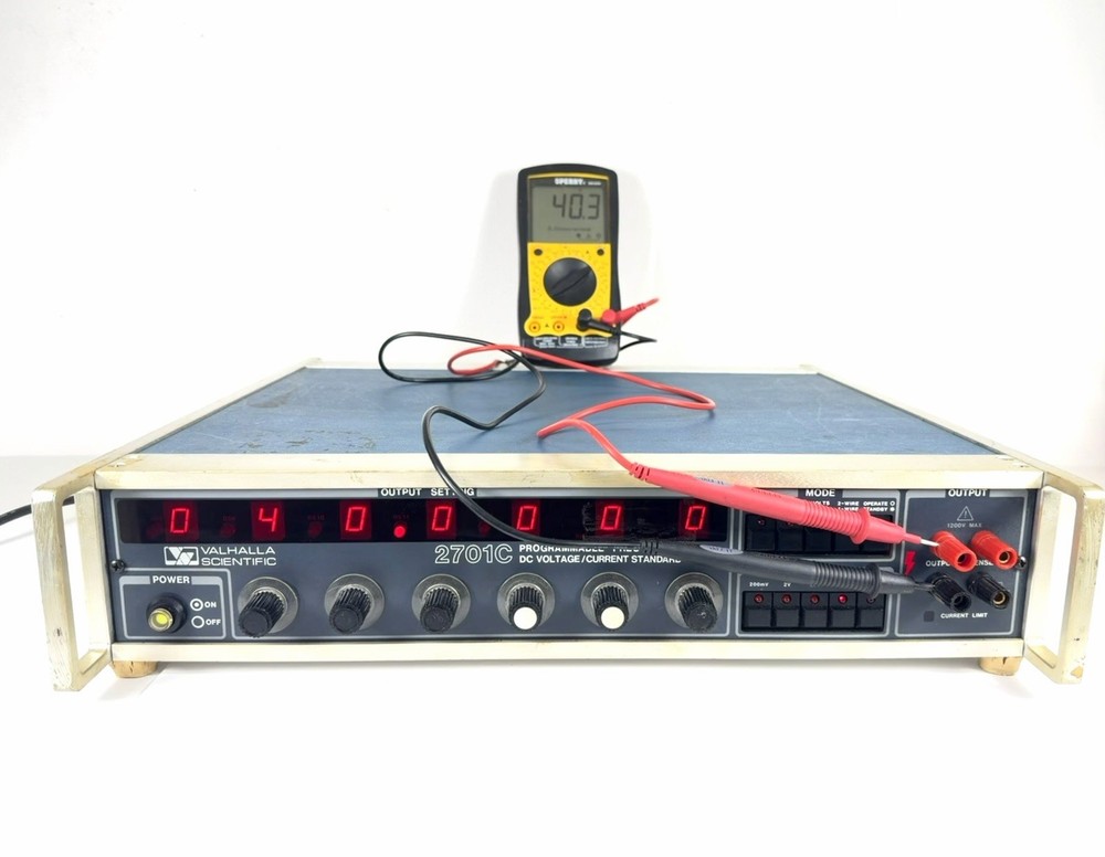 Valhalla 2701C Programmable Precision DC Voltage/Current Standard