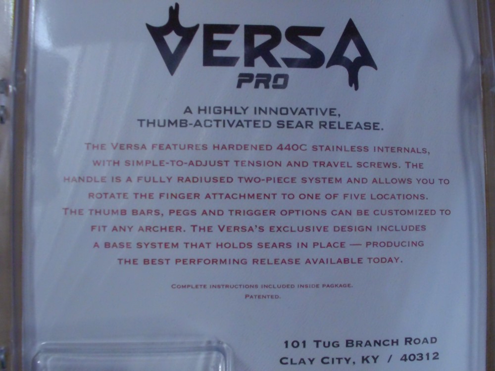 B3 Versa Pro Pack Release 3 Finger BRASS
