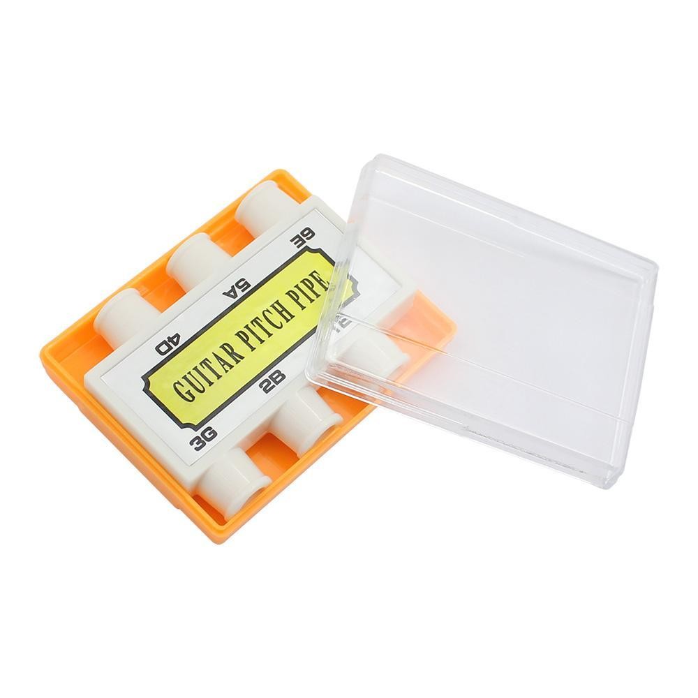 Durable 6 Tones Diatonic Pitch Pipe Box E-A-D-G-B-E Tuner