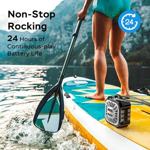 Bluetooth Speaker,IPX7 Waterproof,Portable,Shower Speaker, Wireless Sync Black
