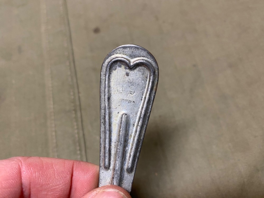 ORIGINAL WWI WWII US ARMY MESS KIT FORK UTENSIL-DATED 1918