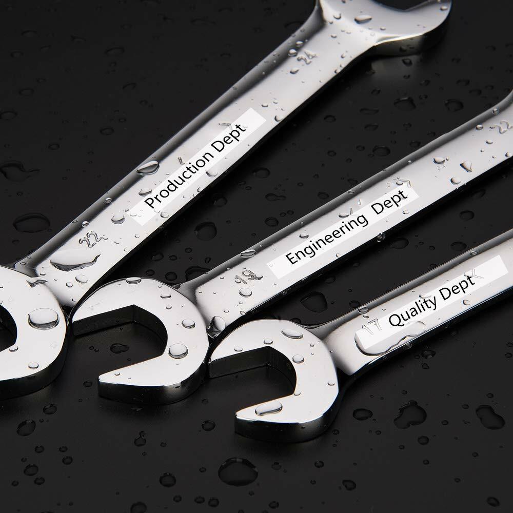 5-Pk/Pack TZe231 TZ231 Black/White Label Tape For Brother P-Touch PT-D210 12mm