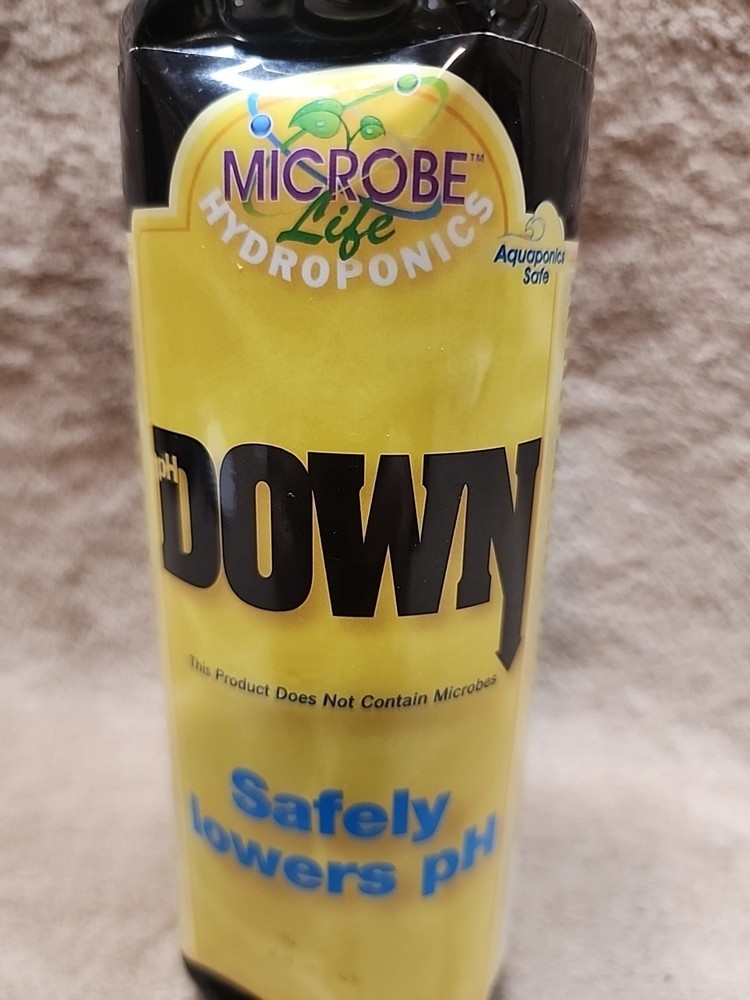 Microbe Life pH Down Control Liquid, Buffering for Stability, Decreases Levels,