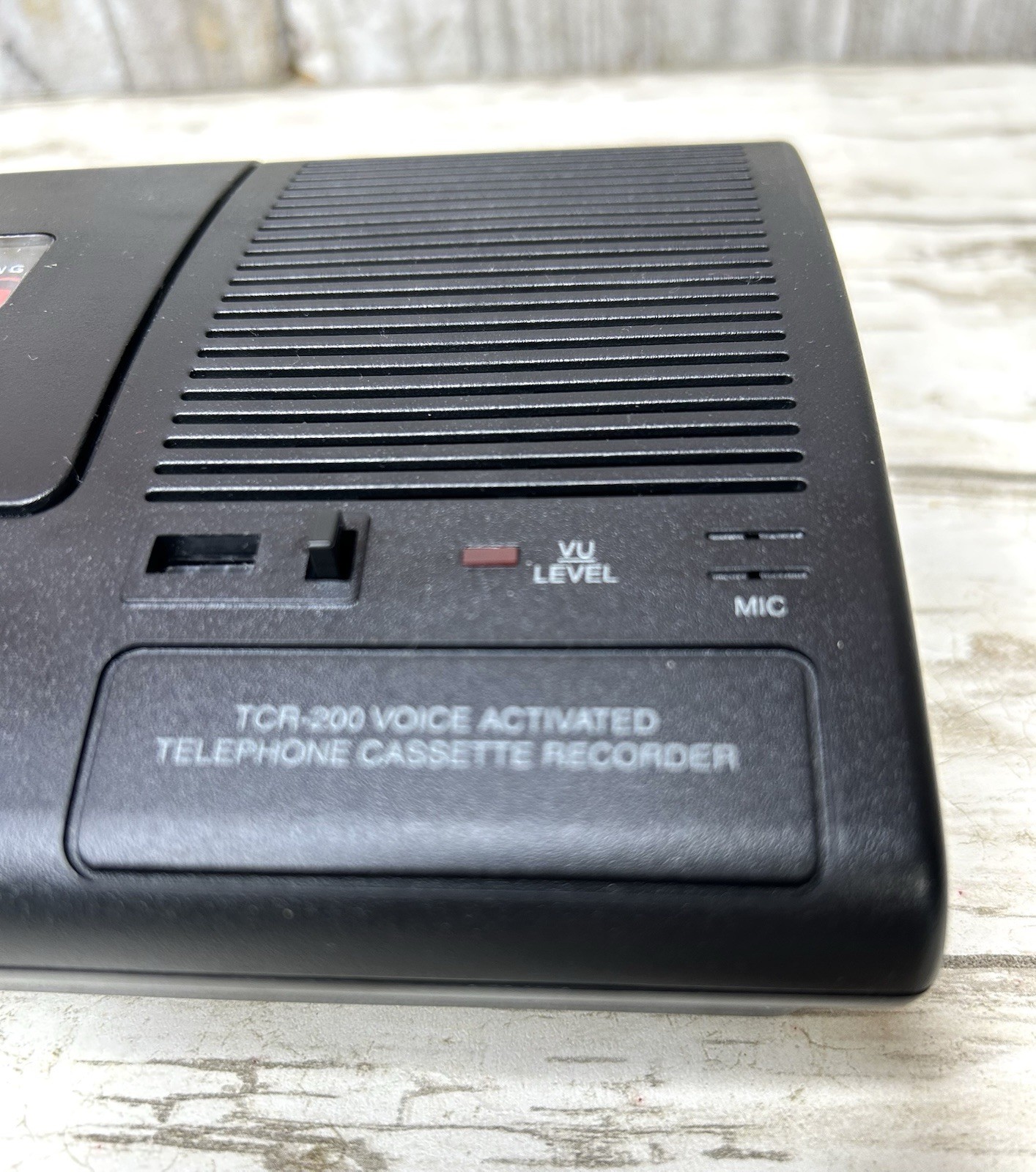 Radio Shack Telephone Voice- Activated Cassette Recorder #TCR-200 Tested Works